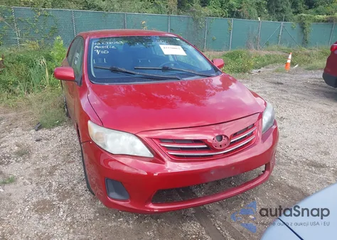 2013 Toyota Corolla Le из США, поврежденный, VIN 2T1BU4EE7DC018631